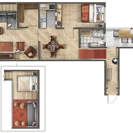 Friends Loft Sava View Old Town Renovated * Белград
